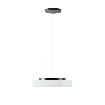 OSMONT LIN67961 LINA LE7 závěsné skleněné svítidlo černá / bílá IP40 4000 K 24W LED
