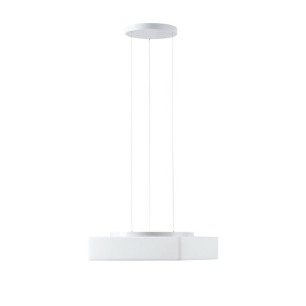 OSMONT LIN71711 LINA LE7 závěsné skleněné svítidlo bílá IP40 3000/4000 K 34W LED