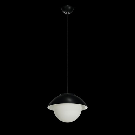 OSMONT LUK60026 LUKIDA ST2 závěsné skleněné svítidlo černá / bílá IP40 3000 K 20W LED