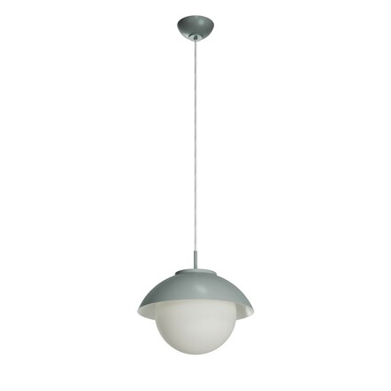 OSMONT LUK60028 LUKIDA ST2 závěsné skleněné svítidlo šedá / bílá IP40 3000 K 20W LED