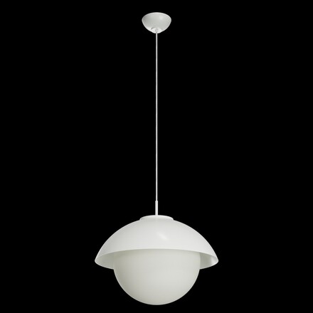 OSMONT LUK60036 LUKIDA ST3 závěsné skleněné svítidlo bílá IP40 3000 K 27W LED