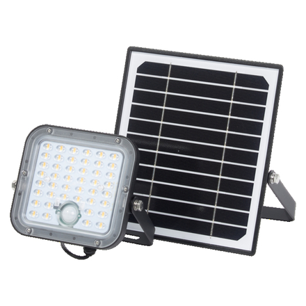 LEDVANCE LED solární reflektor Endura Flood Split Solar s čidlem 10W 840 dálkové ovládání 4099854276675