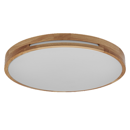 LEDVANCE stropní LED svítidlo Orbis Woodburry 390 mm 24 W 220-240 V 3000 K stmívatelné dřevo
