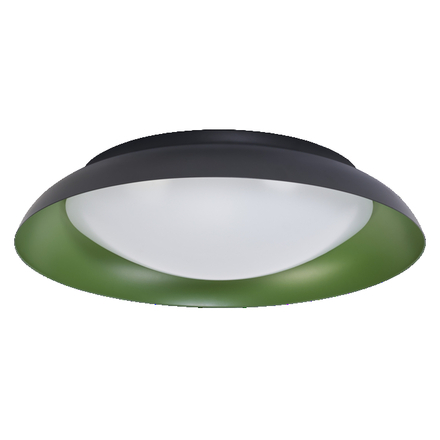 LEDVANCE stropní svítidlo Orbis Plate 430 mm 35 W 220-240 V 3000 K stmívatelné černá/zelená