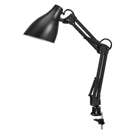 LEDVANCE stolní lampa Office Line Desk Pear Clip E27 černá