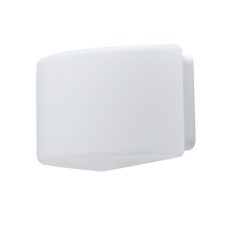 OSMONT NEV46124 NEVA 2 stropní/nástěnné skleněné svítidlo bílá IP43 75W E27 HF