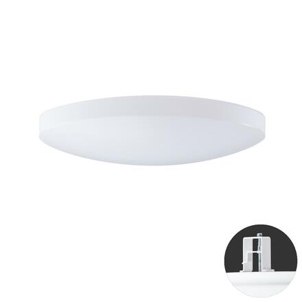 OSMONT SAG68686 SAGITA V2 stropní/nástěnné plastové polovestavné svítidlo bílá IP44 4000 K 24W LED HF
