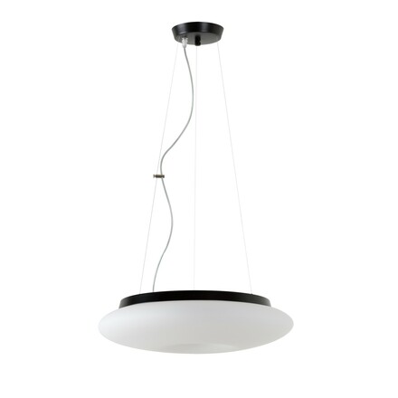 OSMONT SAT60954 SATURN L2 závěsné skleněné svítidlo černá / bílá IP20 4000 K 31W LED