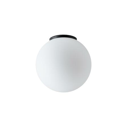 OSMONT STY58027 STYX 3 stropní/nástěnné skleněné svítidlo černá / bílá IP65 25W E27