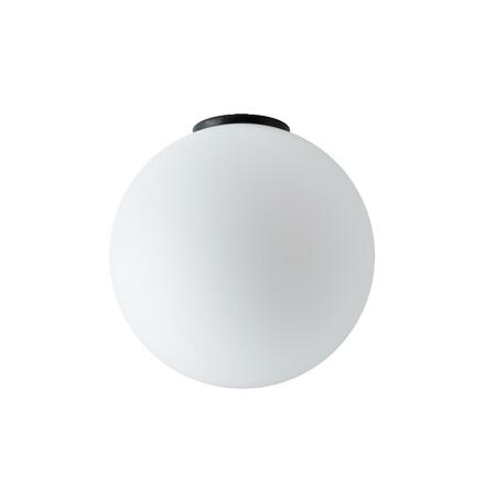 OSMONT STY58029 STYX 4 stropní skleněné svítidlo černá / bílá IP65 40W E27