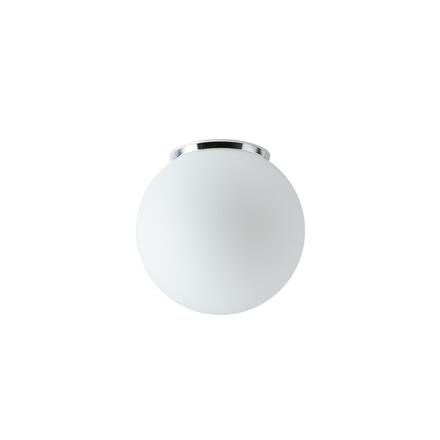 OSMONT STY61228 STYX 2 stropní/nástěnné skleněné svítidlo chrom / bílá IP65 3000 K 8W LED