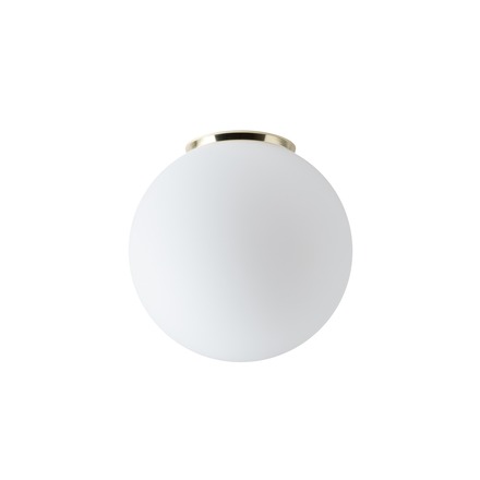 OSMONT STY61239 STYX 3 stropní/nástěnné skleněné svítidlo mosaz leštěná / bílá IP65 3000 K 20W LED DALI