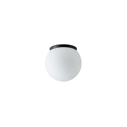 OSMONT STY61721 STYX 1 stropní/nástěnné skleněné svítidlo černá / bílá IP65 4000 K 8W LED