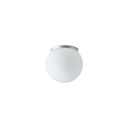 OSMONT STY61722 STYX 1 stropní/nástěnné skleněné svítidlo stříbrná / bílá IP65 4000 K 8W LED
