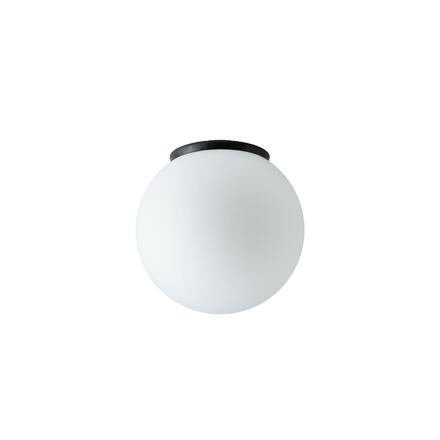 OSMONT STY61726 STYX 2 stropní/nástěnné skleněné svítidlo černá / bílá IP65 4000 K 8W LED