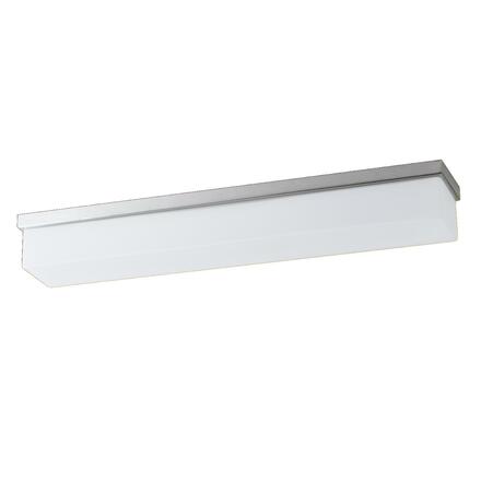 OSMONT SYL51427 SYLVIA 2 stropní/nástěnné skleněné svítidlo nerez broušená / bílá IP44 3000 K 18W LED