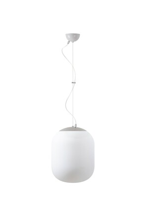 OSMONT TAN58150 TANIA L1 závěsné skleněné svítidlo bílá IP40 40W E27
