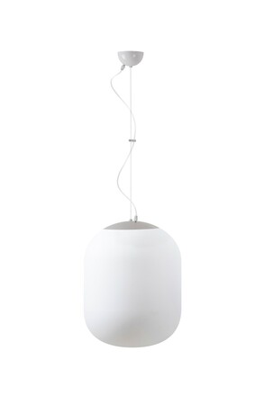 OSMONT TAN58160 TANIA L2 závěsné skleněné svítidlo bílá IP40 40W E27