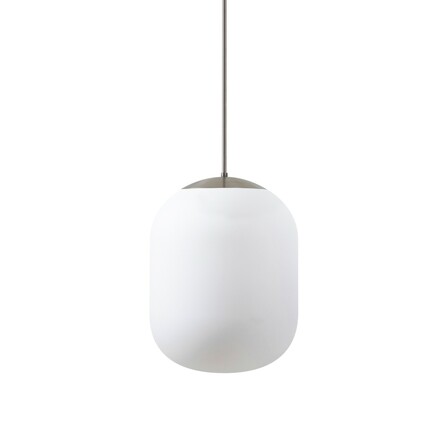 OSMONT TAN62283 TANIA P1 HP závěsné skleněné svítidlo nerez broušená / bílá IP40 3000 K 52W LED