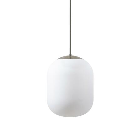 OSMONT TAN62284 TANIA P1 HP závěsné skleněné svítidlo nerez broušená / bílá IP40 3000 K 52W LED