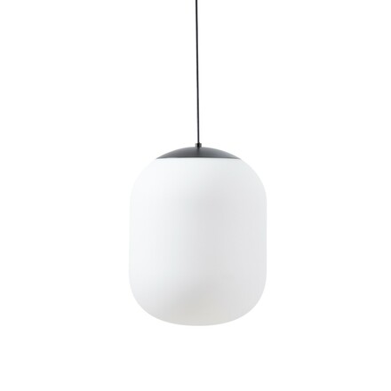 OSMONT TAN62382 TANIA S1 HP závěsné skleněné svítidlo černá / bílá IP40 3000 K 52W LED