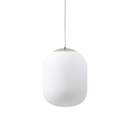 OSMONT TAN62386 TANIA S1 HP závěsné skleněné svítidlo nerez leštěná / bílá IP40 3000 K 52W LED