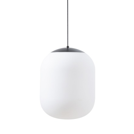 OSMONT TAN62393 TANIA S2 HP závěsné skleněné svítidlo černá / bílá IP40 3000 K 58W LED DALI