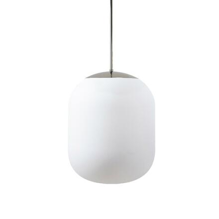OSMONT TAN62824 TANIA P2 HP závěsné skleněné svítidlo nerez leštěná / bílá IP40 4000 K 59W LED