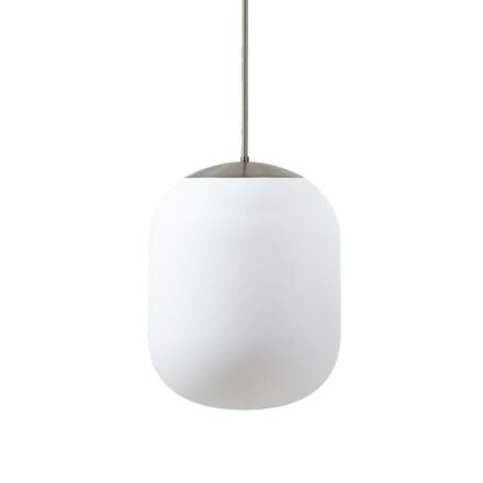 OSMONT TAN62834 TANIA P2 HP závěsné skleněné svítidlo nerez broušená / bílá IP40 4000 K 59W LED