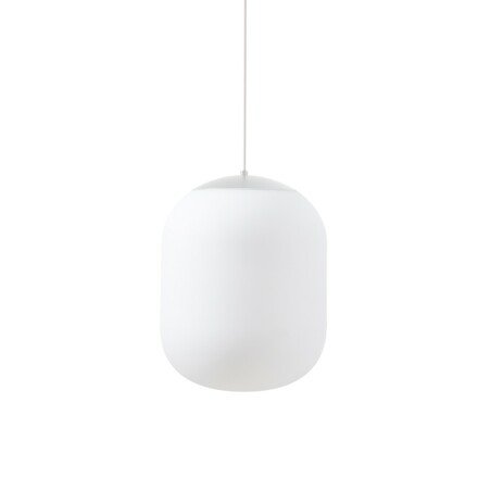OSMONT TAN62880 TANIA S1 HP závěsné skleněné svítidlo bílá IP40 4000 K 52W LED