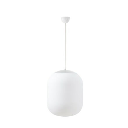 OSMONT TAN66893 TANIA P1 závěsné skleněné svítidlo bílá IP40 4000 K 27W LED