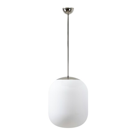 OSMONT TAN66985 TANIA P2 závěsné skleněné svítidlo nerez leštěná / bílá IP40 4000 K 41W LED