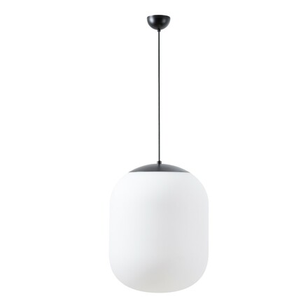 OSMONT TAN67863 TANIA S2 závěsné skleněné svítidlo černá / bílá IP40 4000 K 41W LED