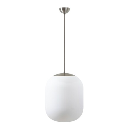 OSMONT TAN68708 TANIA P2 závěsné skleněné svítidlo nerez broušená / bílá IP40 4000 K 41W LED DALI