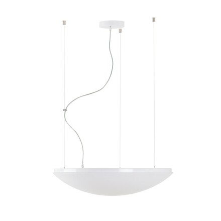 OSMONT TIT52035 TITAN L4 závěsné plastové svítidlo bílá IP40 4x25W E27