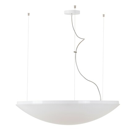 OSMONT TIT52040 TITAN L5 závěsné plastové svítidlo bílá IP40 6x25W E27