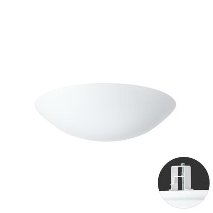 OSMONT TIT65033 TITAN V2 stropní/nástěnné plastové polovestavné svítidlo bílá IP44 3000 K 24W LED