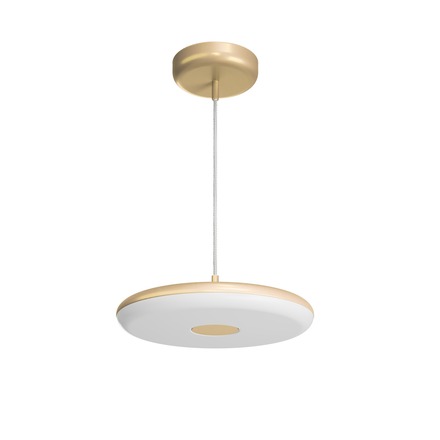 OSMONT ZET60054 ZETA ST1 FP závěsné plastové svítidlo zlatá / bílá IP40 3000 K 31W LED