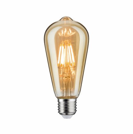 Paulmann LED Vintage-Kolben ST64 6W E27 zlatá zlaté světlo stmívatelné 285.23 P 28523