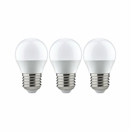 PAULMANN 3ks-sada LED kapka 3,5W E27 230V 2700K teplá bílá 285.78 P 28578