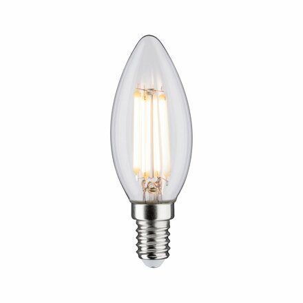 PAULMANN LED svíčka 6,5 W E14 čirá teplá bílá 286.43 P 28643