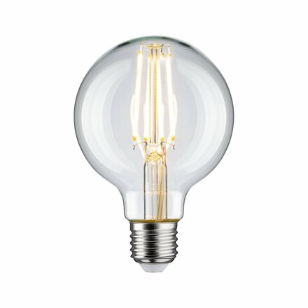 PAULMANN Filament 230V LED Globe G80 E27 7,5W 2700K čirá