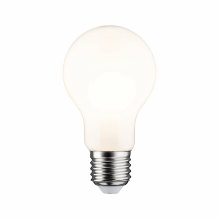 PAULMANN Klasická White LED žárovka E27 7W 2700K stmívatelné opál