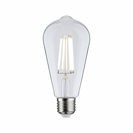 PAULMANN Eco-Line Filament 230V LED žárovka ST64 E27 4W 4000K čirá