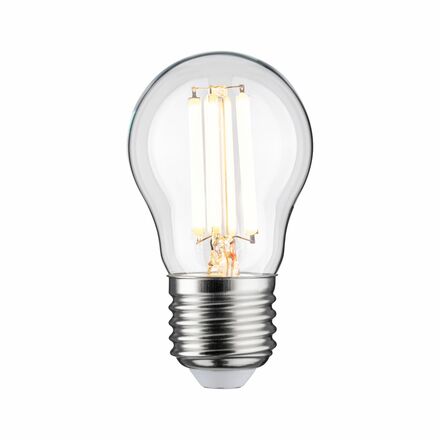 PAULMANN Eco-Line Filament 230V LED kapka E27 80 mm 4W 3000K čirá
