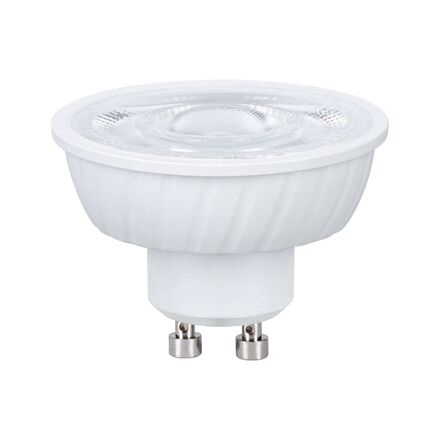 PAULMANN Standard 230V LED reflektor GU10 Flat 37mm 4,9W 2700K bílá