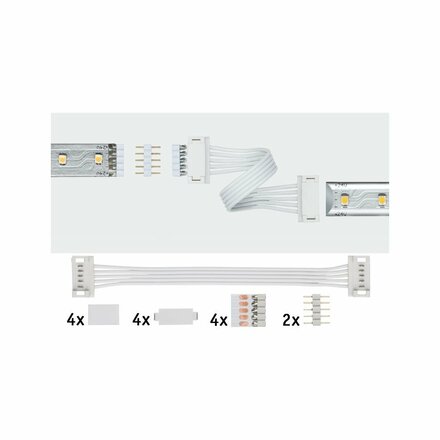 Paulmann MaxLED Universal spojka 2ks-sada bílá 709.19 P 70919