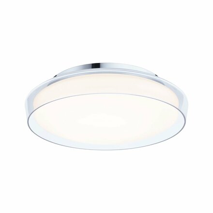 PAULMANN Selection Bathroom LED stropní svítidlo Luena IP44 3000K 230V 16,5W sklo/chrom