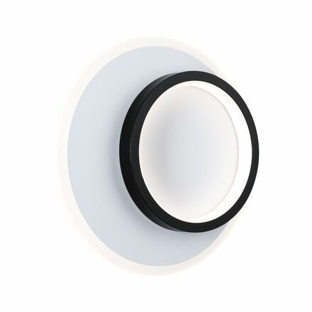 PAULMANN LED nástěnné svítidlo 2Form 4000K / 230V 9,5W / 7W bílá/černá