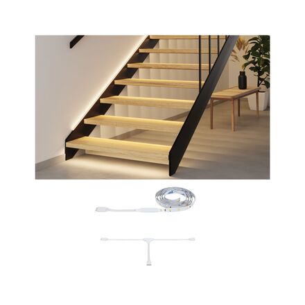 PAULMANN MaxLED Stair LED Strip prodloužení 1m 0,6W 2700K